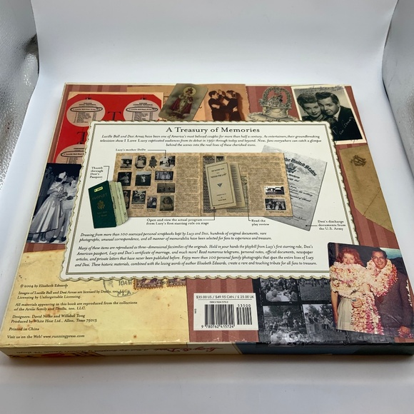 Vintage I Love Lucy Lucy and Desi Real-Life 3D Hardcover Scrapbook and Cover - Picture 4 of 15